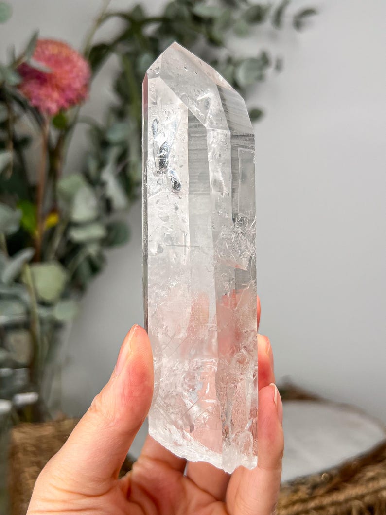 Sing Translucent AAA Natural Starbrary Quartz Point, Singing, Rainbow and Innerchild ...