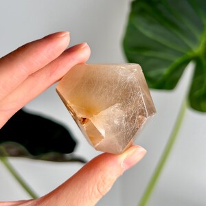 Grade AAA Natural Rutile Amphibole Quartz, Angel Phantom Quartz - from Taquaraçu de Minas, Brazil AFC39, 66g