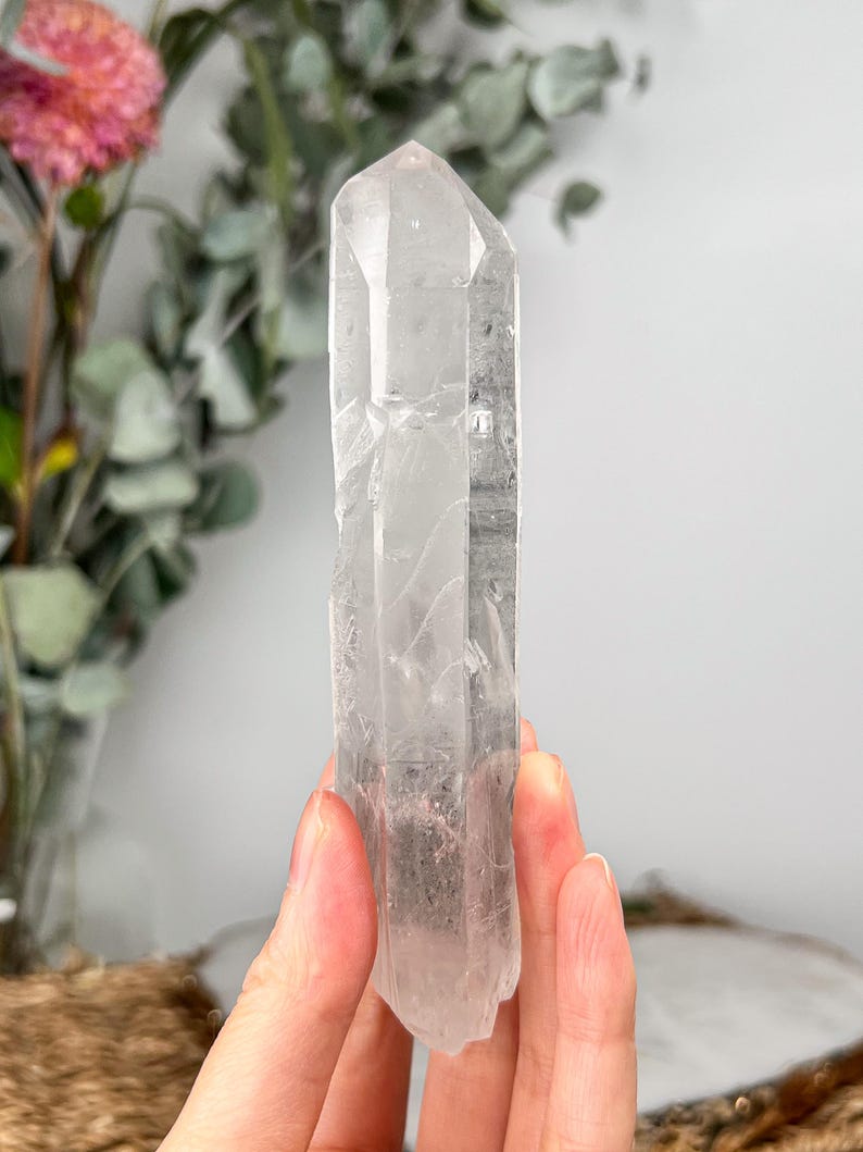 Sing Translucent AAA Natural Singing Starbrary Quartz Point With Lithium, Innerchild ...