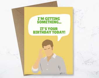 Psych Birthday Card . Instant Download . Printable Birthday Card . Shawn Spencer