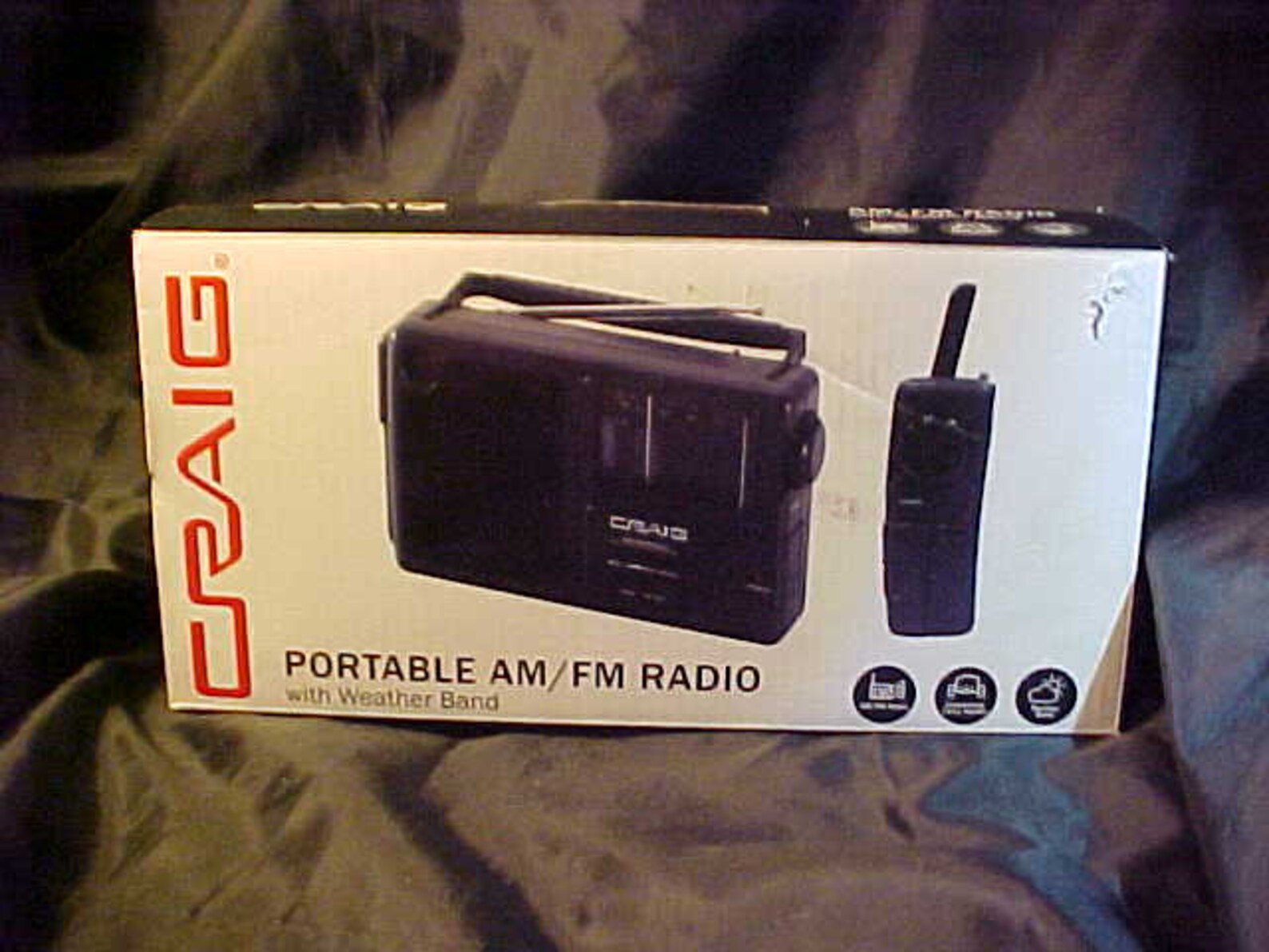 Craig. Portable AM FM Radio with weather band New in the Etsy