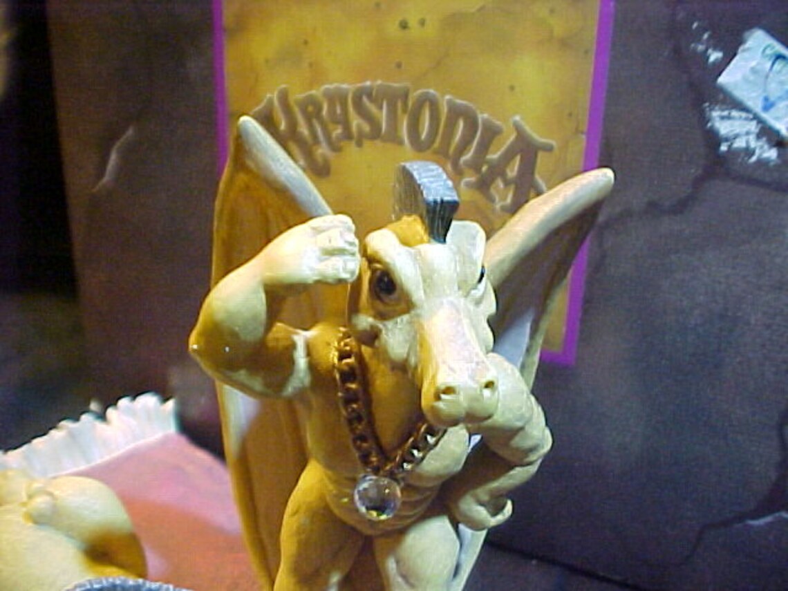 Krystonia Rare Figurine 515 Search Party Etsy