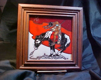 End Of Trail Tile Etsy