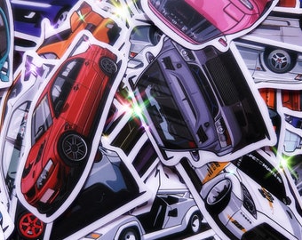 Mystery Sticker Pack Car Edition 10 Full Size Water, UV and Scratch ...