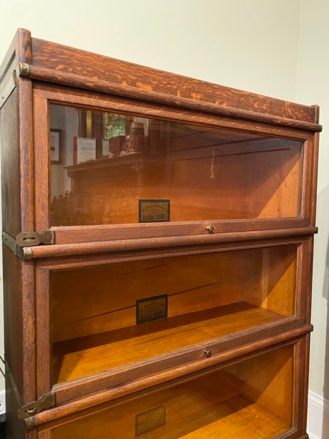 Antique Globe Wernicke 298 Barrister Bookcase Etsy