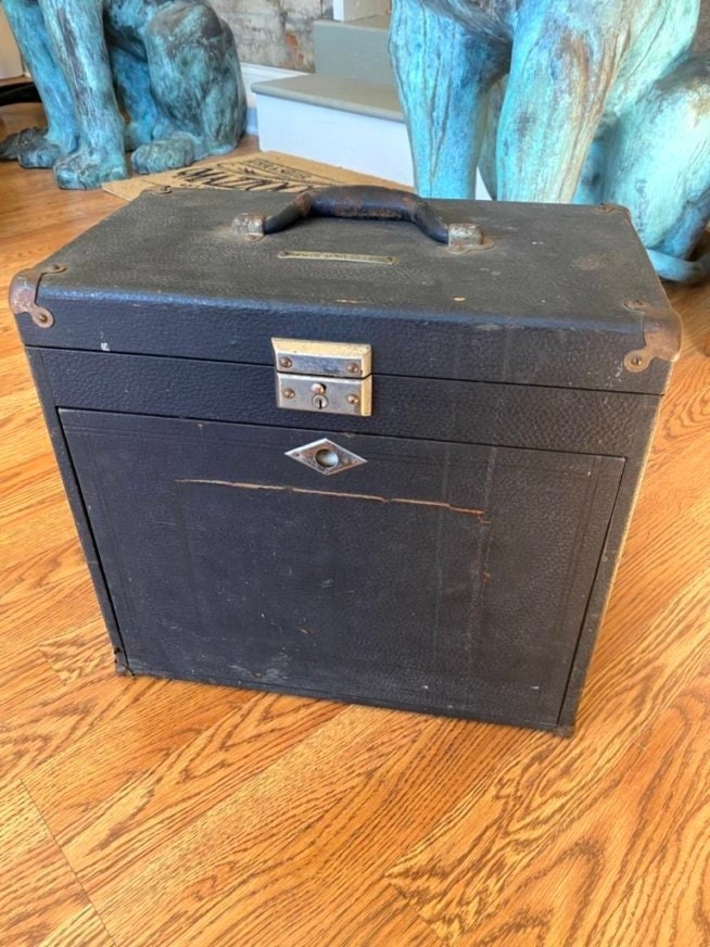Antique Traveling Dental Tool Chest Etsy