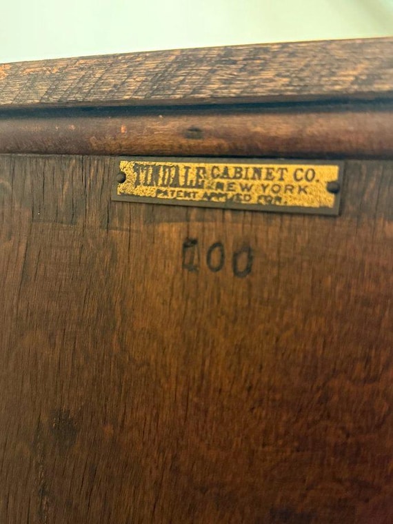 Antique Tindale Cabinet Co. Sheet Music Cabinet - Etsy