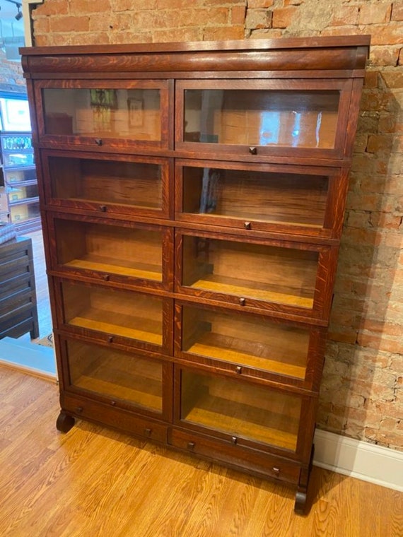 Globe Wernicke 998 Double wide Barrister Bookcase Etsy UK