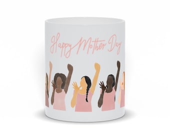 Happy Mother es Day Tasse | Schild Sprachbecher | Muttertasse | Mama Tasse | Mom Life Tasse | Mutter Geschenk | Muttertagsgeschenke