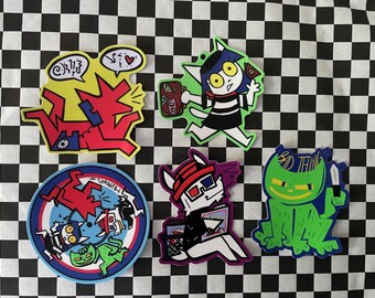 Ça-va! Set di adesivi