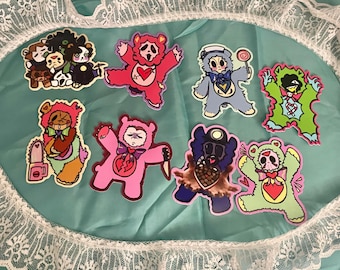 Set di adesivi Slasher Pookie Bear