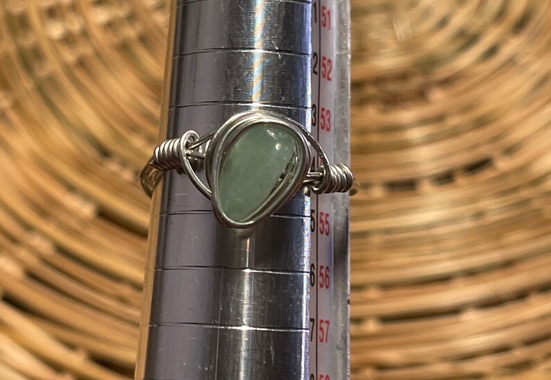 Spiritual Rings, Crystal Rings,Crystal Wire Rings Wrapped Gemstone Rings