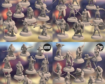 LegendBuilds Super Set (40 miniatures) - Limited Edition - 28MM Miniatures