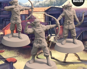 Empire of Jagrad Archers (3 miniatures) – Miniatures