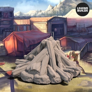 Campfire in Nakadonia – Miniature