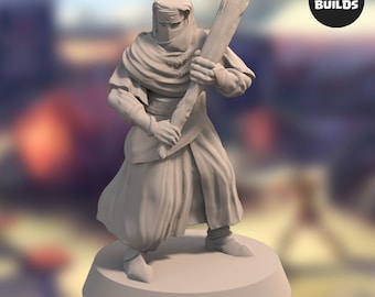 Night's Cult Rioters - Pose 3 - 28MM Miniature