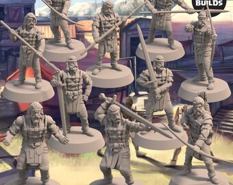 The Brear Barbarians Army (10 miniatures) - Miniatures