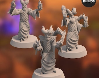 Warlocks of Armurad Bundle (3 unique miniatures) - Miniatures