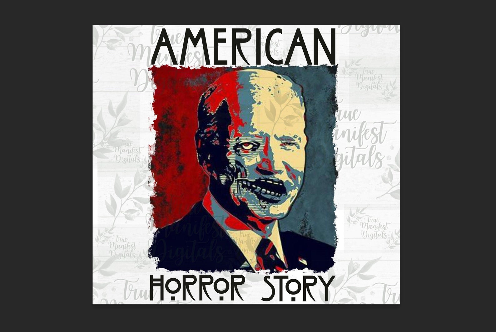 American Horror Biden PNG Digital Download Instant | Etsy