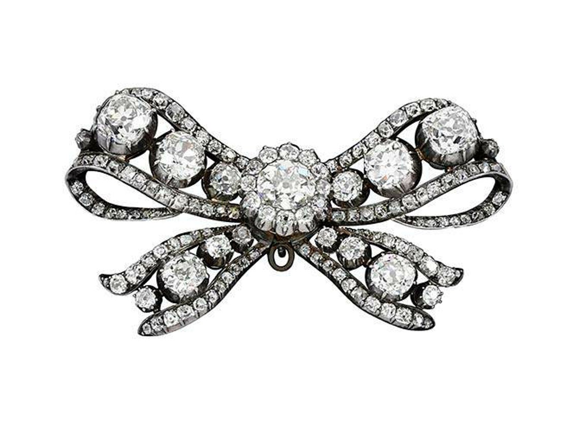 Marie gold brooch pin Gold bow brooch pin & gold Etsy