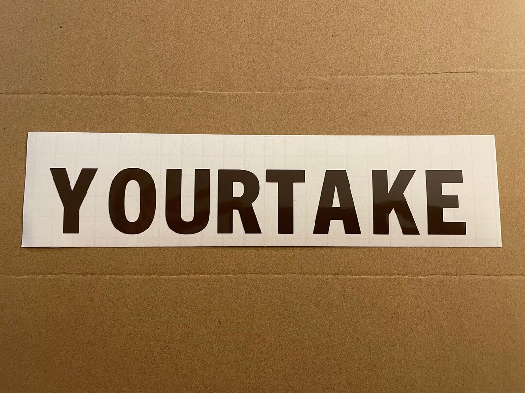 Permanent Vinyl Decal - Etsy
