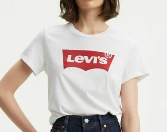 Levi's Classic Women Tee Good for Summer - Etsy