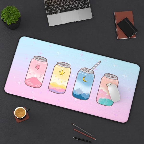Kawaii Desk Mat Etsy