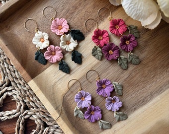 Pendentifs fleurs sauvages