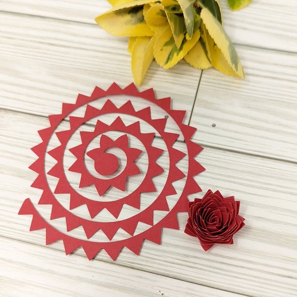 20 Pcs DIY Pre-cut Paper Flower| Unrolled Paper Flower| DIY Paper Flowers | Made-to-order|