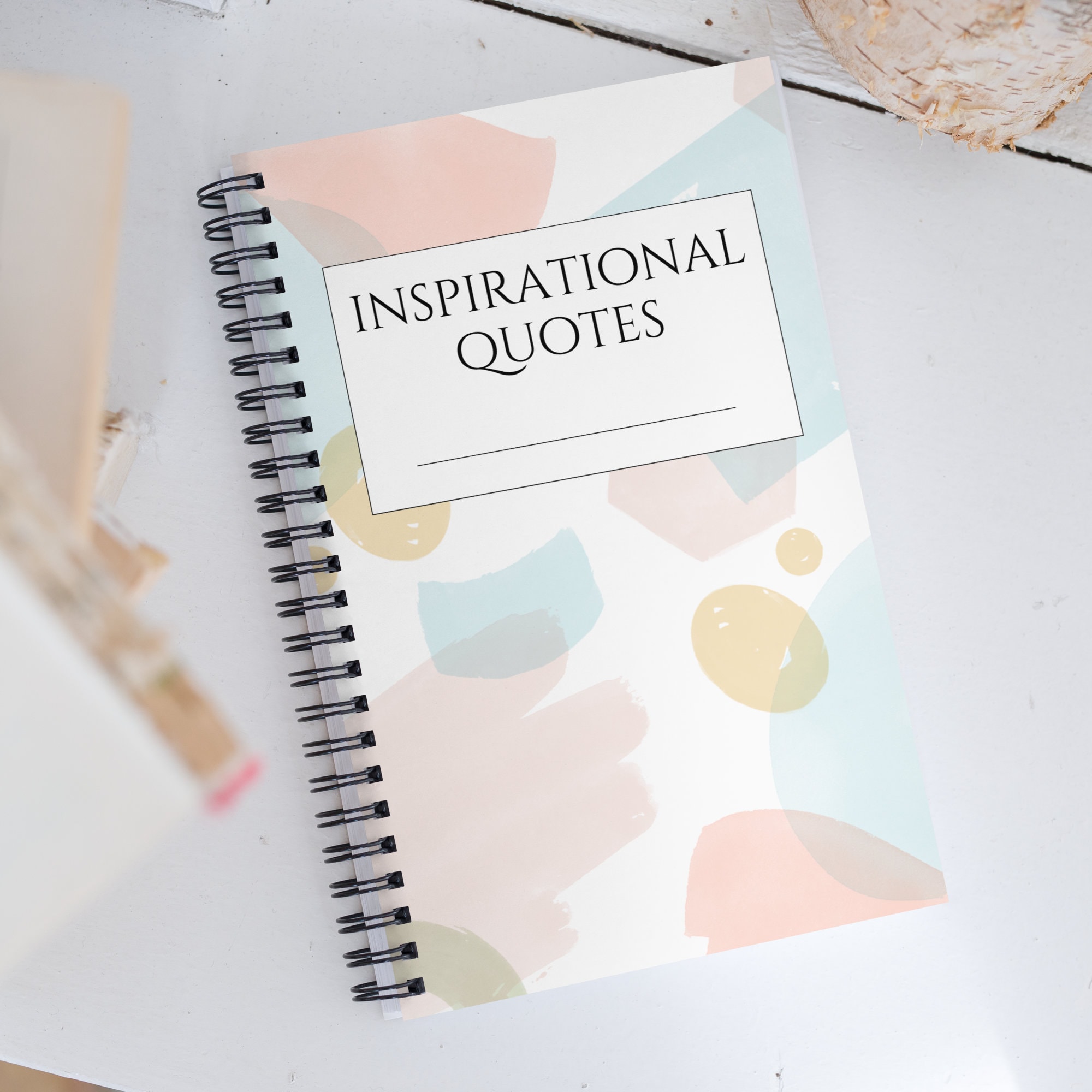 Inspirational Quotes Notebook - Etsy