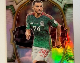 2022 Panini Select FIFA 40 Luis Chavez Silver Prizm RC