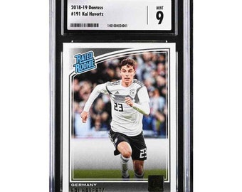 2018 Panini Donruss 191 Kai Havertz RC CGC 9