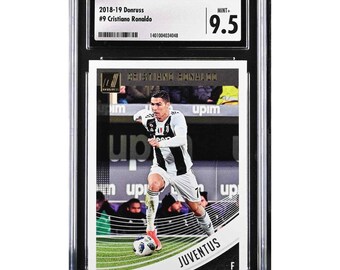 2018 Panini Donruss 9 Cristiano Ronaldo CGC 9.5