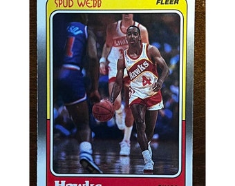 1988 Fleer 4 Spud Webb