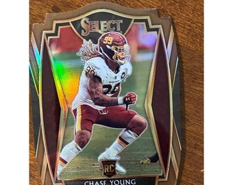 2020 Panini Select 164 Chase Young Die-Cut Copper Prizm 71/355