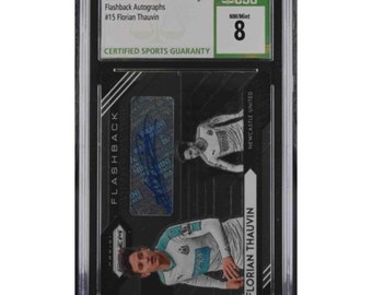 2020 Panini Prizm Premium League Flashback Auto FA Florian Thauvin CSG 8 Auto 10