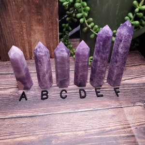 Lepidolite Towers - You Choose