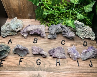 Raw Grape Agate Cluster - You Choose