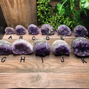 Druzy Amethyst Egg - You Choose