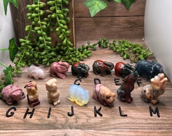Small Animal Carvings - You Choose