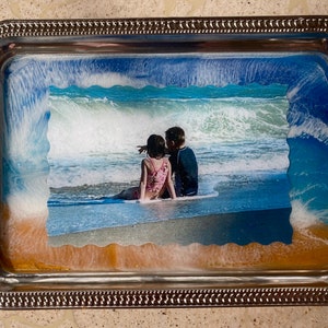 Personalized Photo Serving Jewelry Tray