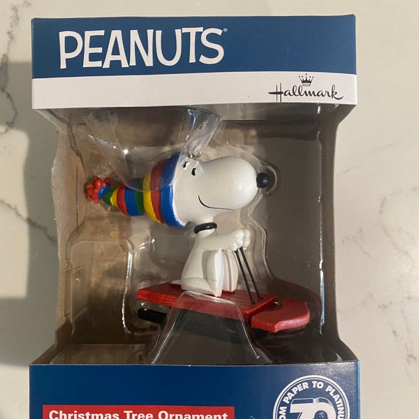 Snoopy Ornament Etsy