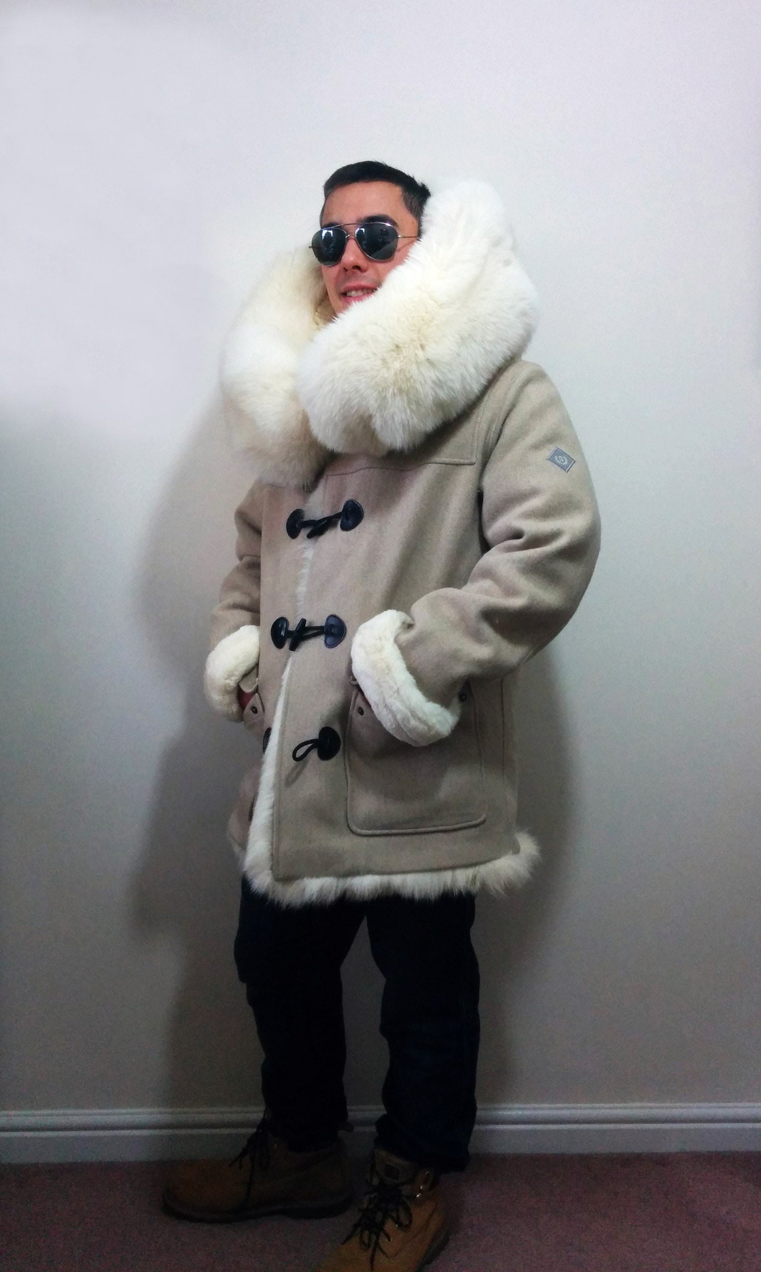 【HI FI FNK】Eskimo Duffle Hooded Coat Amazon.com: Eskimo Men's Roughneck Jacket, Gray, Medium