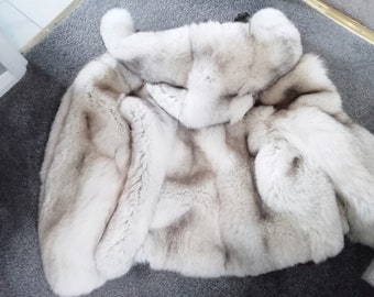 オーバーサイズファーコート フード付き シルバーフォックス メンズ フード付き フルペルツ シルバーフォックスファーコート