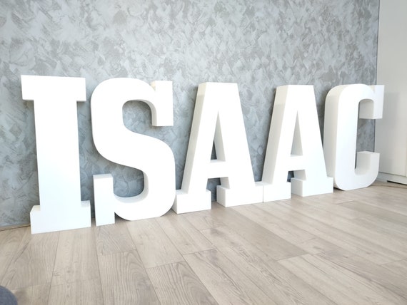 Polystyrene Letters Giant Letters Large 