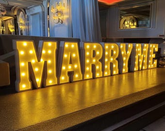 Marry me Marquee Letter Sign, Marquee Light up Letters,Marry Me Marquee Sign,usb powered led letters,