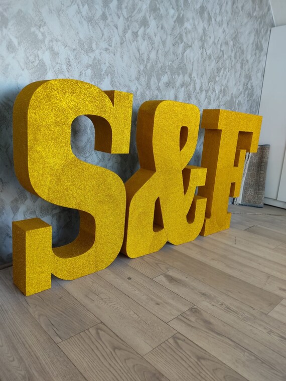 3D Letters Giant Letters Large Free 