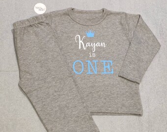 Personalised First Birthday Cotton Pajamas
