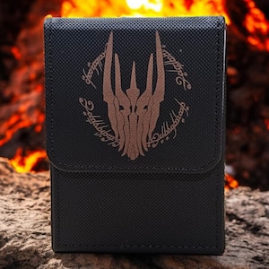 Eye of Sauron LOTR MTG-deckbox - aangepast crossover-ontwerp voor Magic: The Gathering-kaarten | Lord of the Rings| TCG |