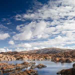 Stunning Watson Lake Arizona Photo Print - Scenic Nature Photography - Sunset Landscape Art - Home Decor - Wall Art - Gift Idea